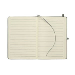 Notebook A5 in PU riciclato - personalizzabile con logo