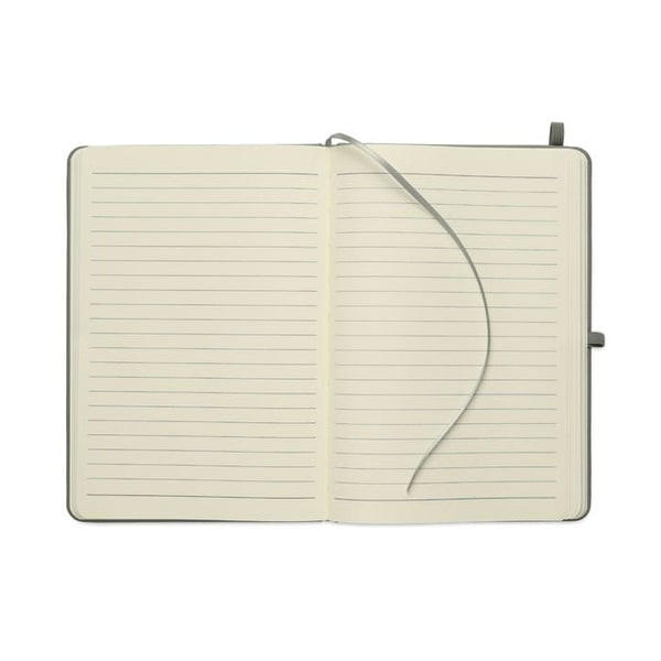 Notebook A5 in PU riciclato - personalizzabile con logo
