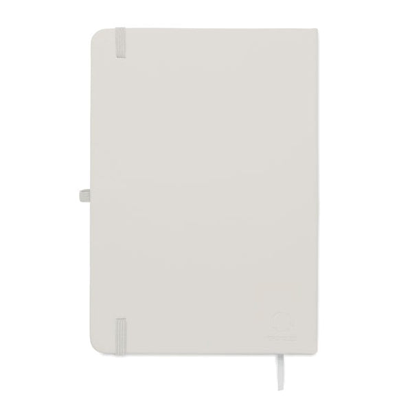Notebook A5 in PU riciclato - personalizzabile con logo