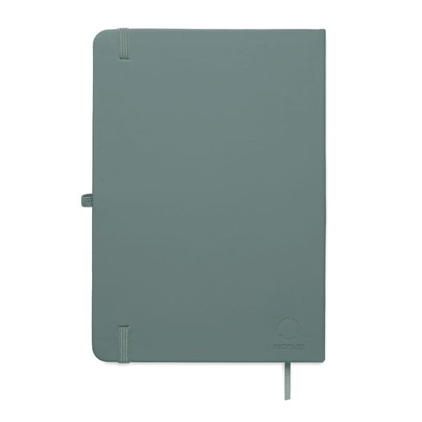 Notebook A5 in PU riciclato - personalizzabile con logo