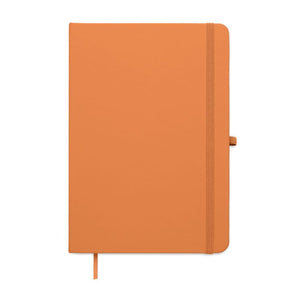 Notebook A5 in PU riciclato - personalizzabile con logo