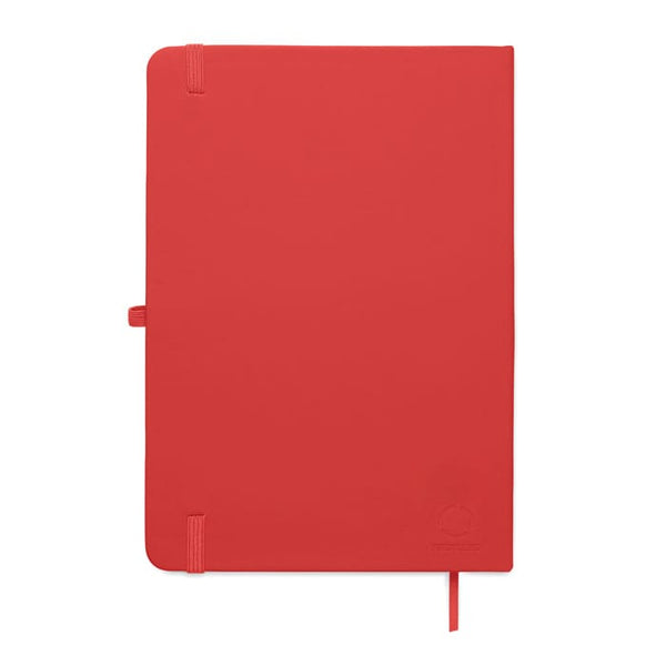 Notebook A5 in PU riciclato - personalizzabile con logo