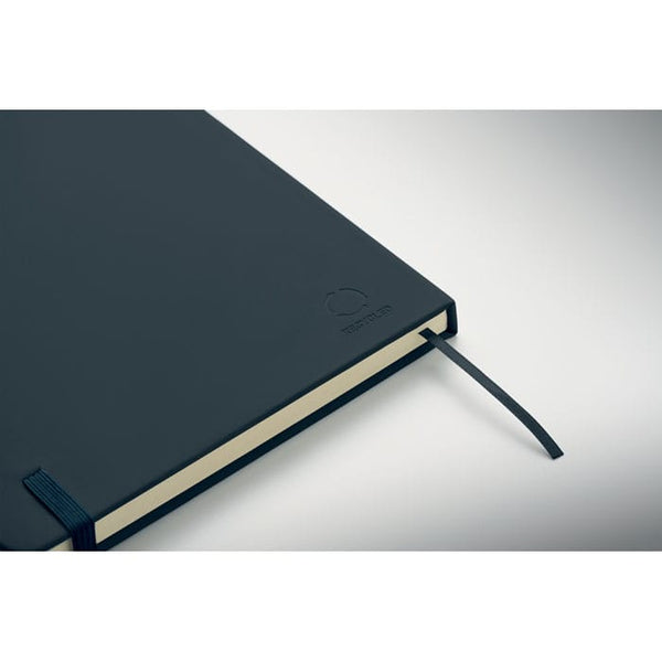 Notebook A5 in PU riciclato - personalizzabile con logo