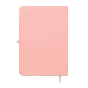 Notebook A5 in PU riciclato - personalizzabile con logo