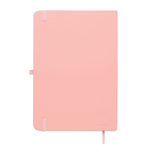 Notebook A5 in PU riciclato - personalizzabile con logo
