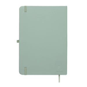 Notebook A5 in PU riciclato - personalizzabile con logo