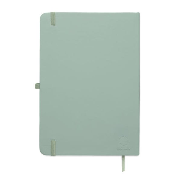 Notebook A5 in PU riciclato - personalizzabile con logo