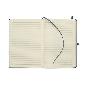 Notebook A5 in PU riciclato - personalizzabile con logo