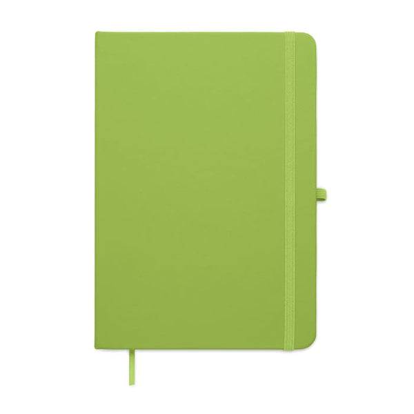 Notebook A5 in PU riciclato - personalizzabile con logo