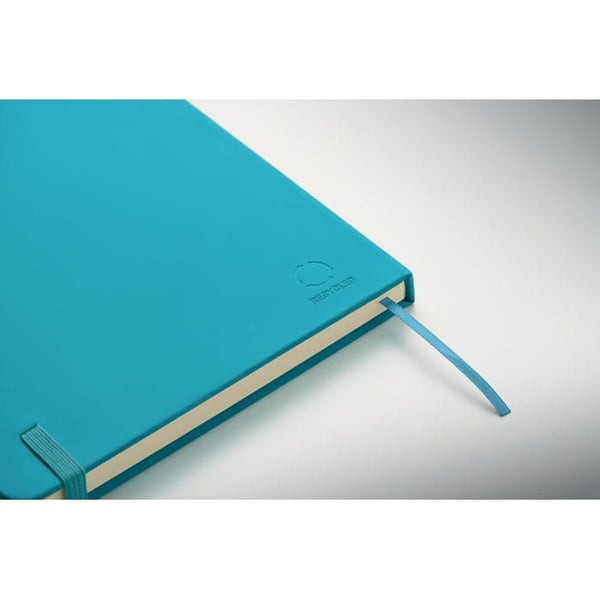 Notebook A5 in PU riciclato - personalizzabile con logo