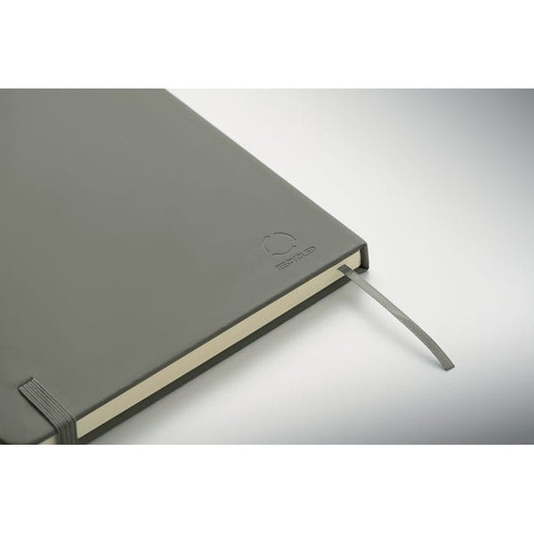 Notebook A5 in PU riciclato - personalizzabile con logo