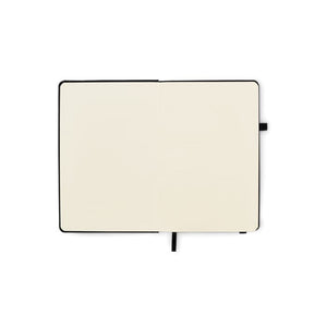 Notebook A5 in PU riciclato - personalizzabile con logo