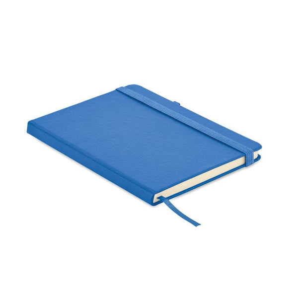 Notebook A5 in PU riciclato Royal - personalizzabile con logo