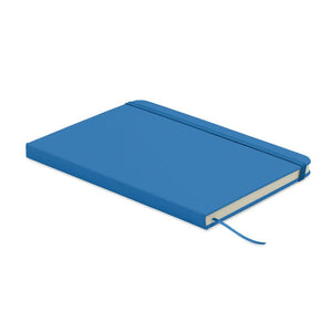 Notebook A5 in PU riciclato Royal - personalizzabile con logo