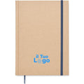 Notebook A5 made in UE riciclato - personalizzabile con logo