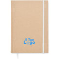 Notebook A5 made in UE riciclato - personalizzabile con logo
