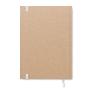 Notebook A5 made in UE riciclato - personalizzabile con logo