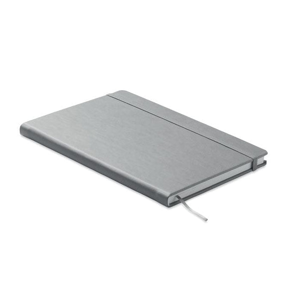 Notebook A5 prodotto UE grigio - personalizzabile con logo