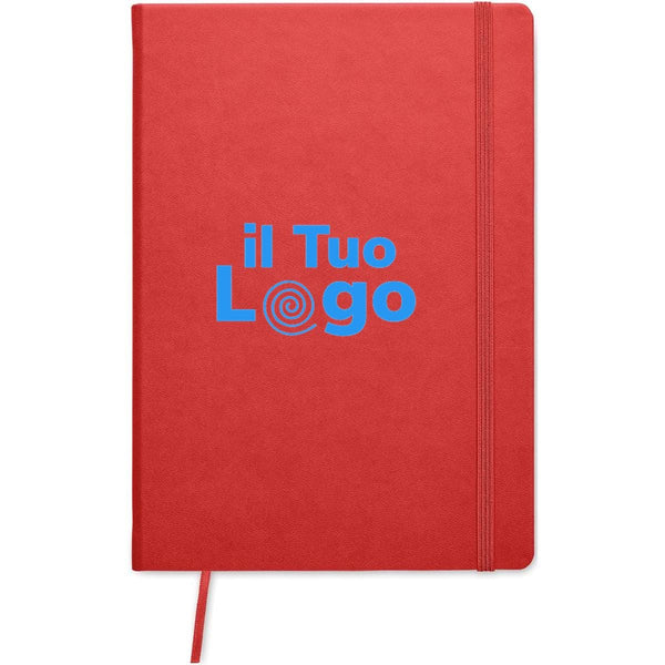 Notebook A5 prodotto UE - personalizzabile con logo