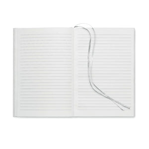 Notebook A5 riciclato - personalizzabile con logo