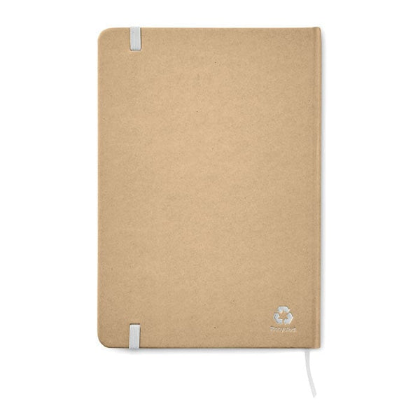Notebook A5 riciclato Colore: arancione, bianco, blu, Nero, rosso, verde calce €2.64 - MO9684-10