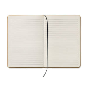 Notebook A5 riciclato natural - personalizzabile con logo