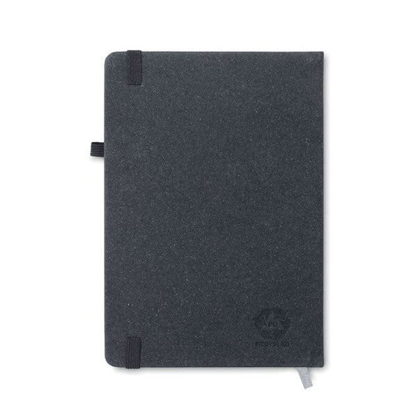 Notebook A5 riciclato rigido - personalizzabile con logo