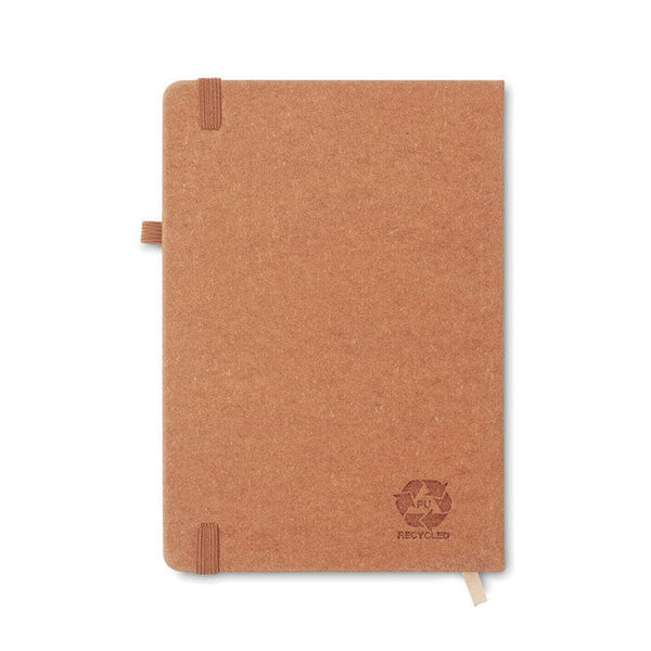 Notebook A5 riciclato rigido - personalizzabile con logo
