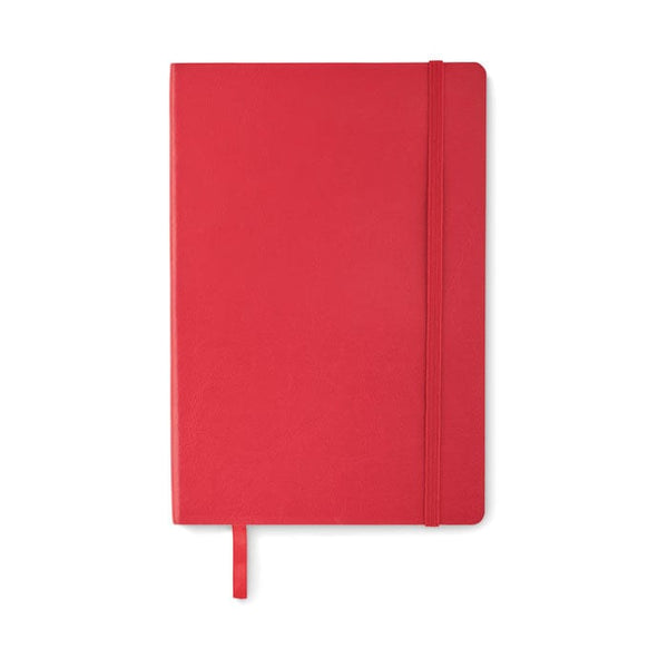 Notebook A5 riciclato morbido - personalizzabile con logo