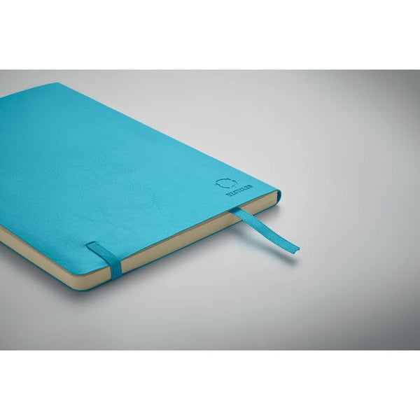 Notebook A5 riciclato morbido - personalizzabile con logo