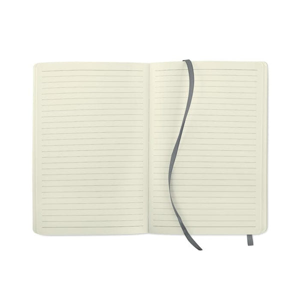 Notebook A5 riciclato morbido - personalizzabile con logo