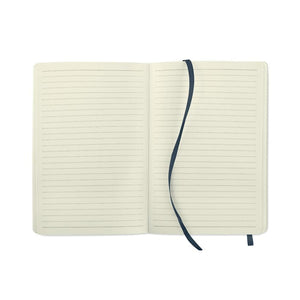 Notebook A5 riciclato morbido - personalizzabile con logo