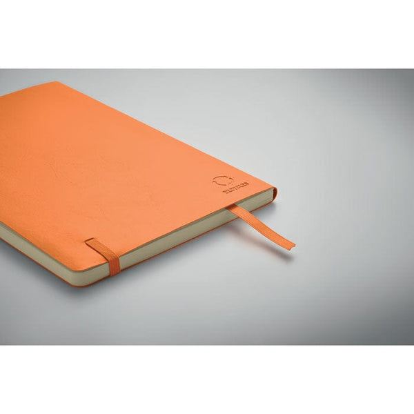 Notebook A5 riciclato morbido - personalizzabile con logo