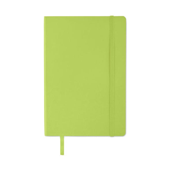 Notebook A5 riciclato morbido - personalizzabile con logo