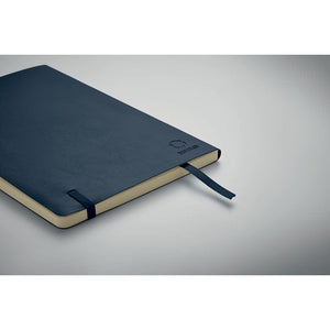 Notebook A5 riciclato morbido - personalizzabile con logo