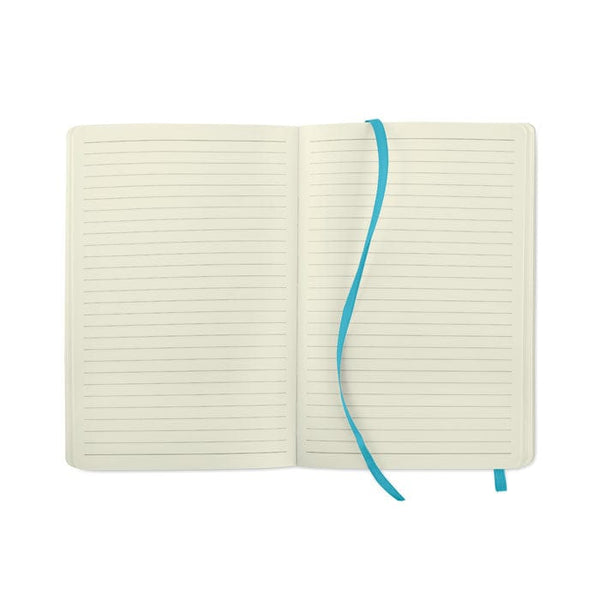 Notebook A5 riciclato morbido - personalizzabile con logo