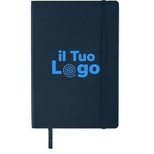 Notebook A5 riciclato morbido - personalizzabile con logo
