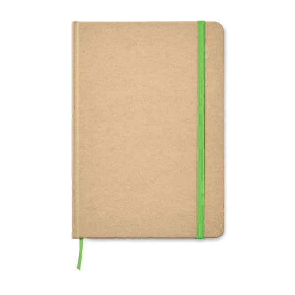 Notebook A5 riciclato Colore: verde calce €2.64 - MO9684-48