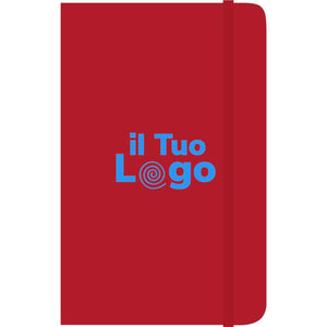 Notebook A6 a righe - personalizzabile con logo