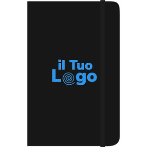 Notebook A6 a righe - personalizzabile con logo