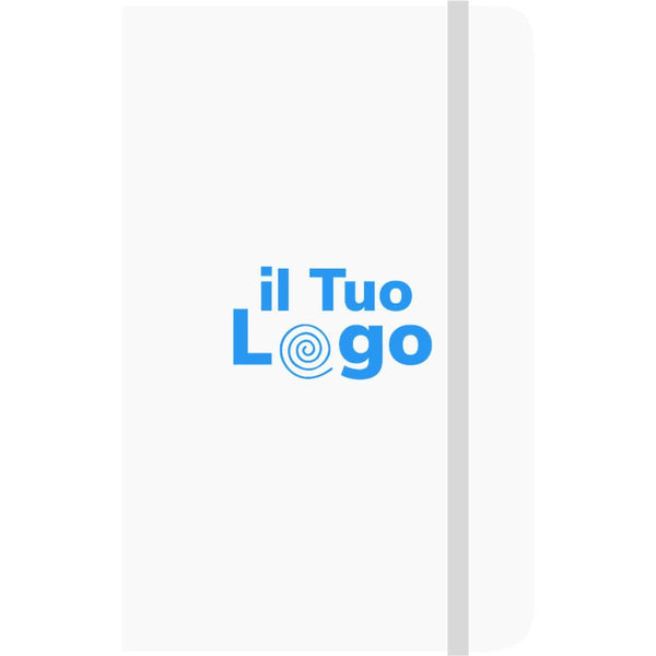 Notebook A6 a righe - personalizzabile con logo