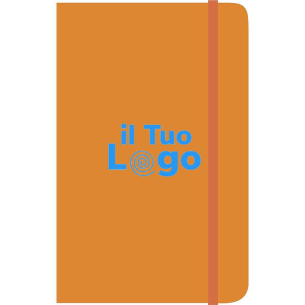 Notebook A6 a righe - personalizzabile con logo