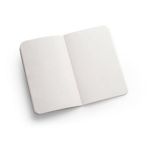 Notebook A6 Foglie di tè - personalizzabile con logo