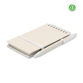 Notebook A6 Recycled Milk bianco - personalizzabile con logo