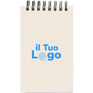 Notebook A6 Recycled Milk - personalizzabile con logo