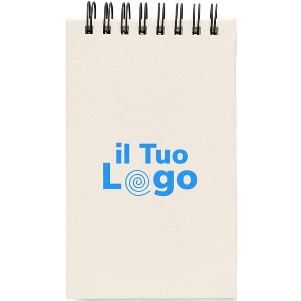 Notebook A6 Recycled Milk - personalizzabile con logo