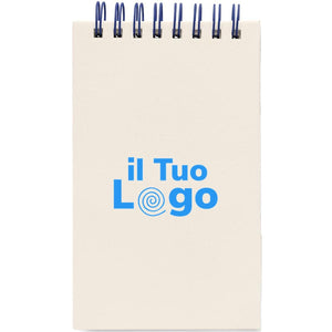 Notebook A6 Recycled Milk - personalizzabile con logo