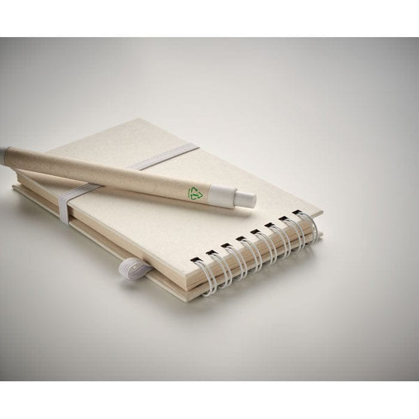 Notebook A6 Recycled Milk - personalizzabile con logo
