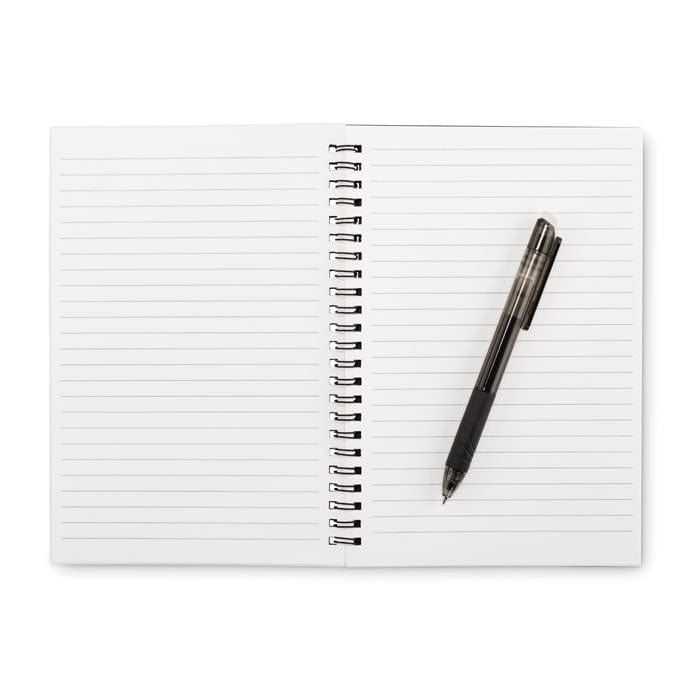 Notebook cancellabile A5 Nero - personalizzabile con logo