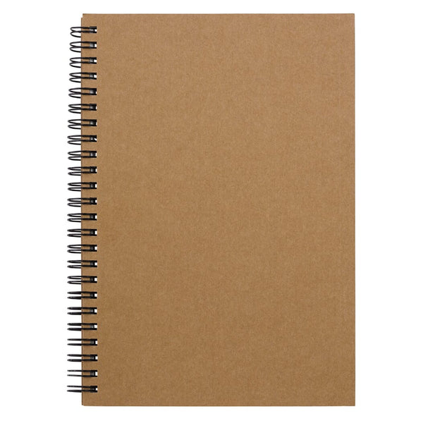 Notebook di carta di roccia A5 alluminio - personalizzabile con logo